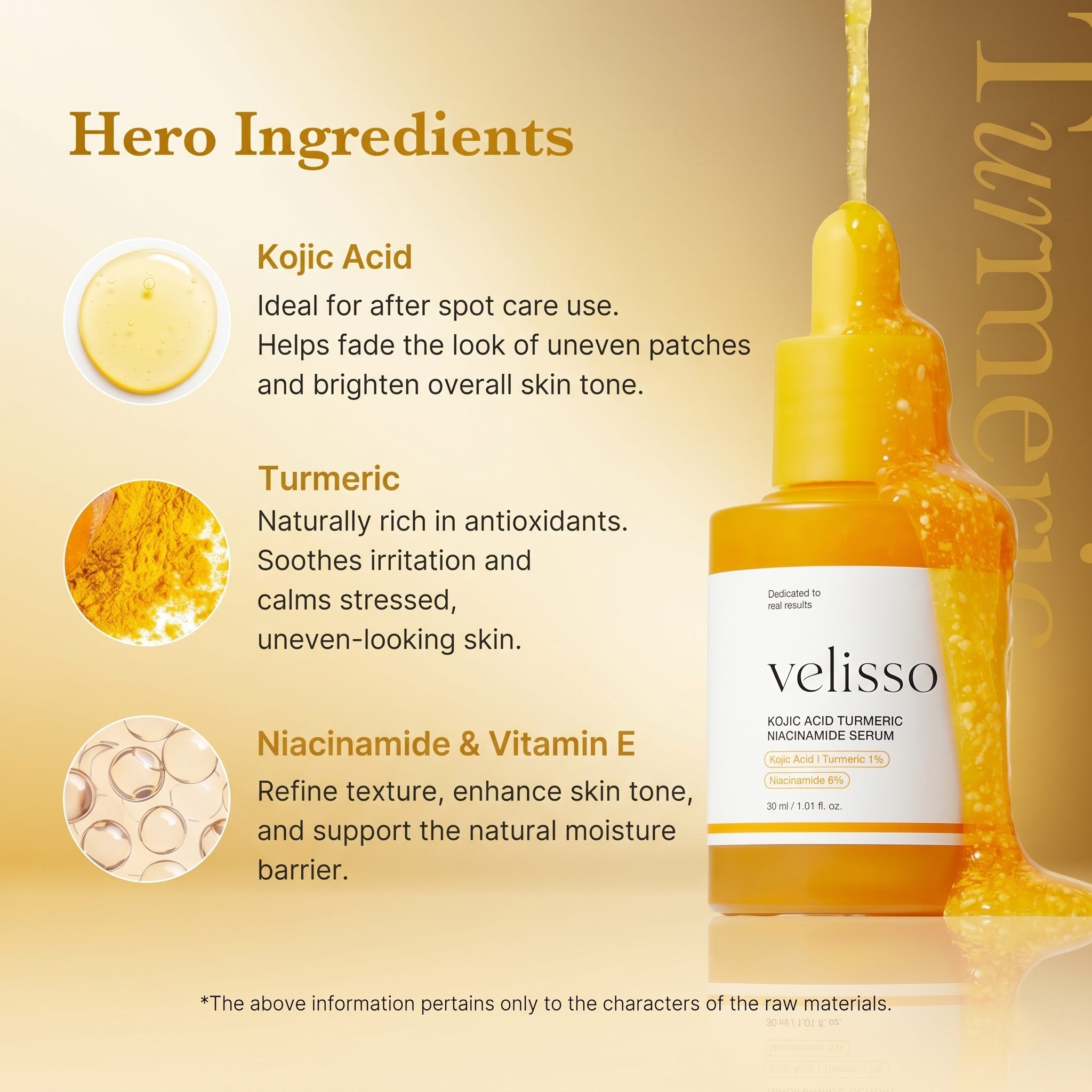 Kojic Acid Turmeric Serum